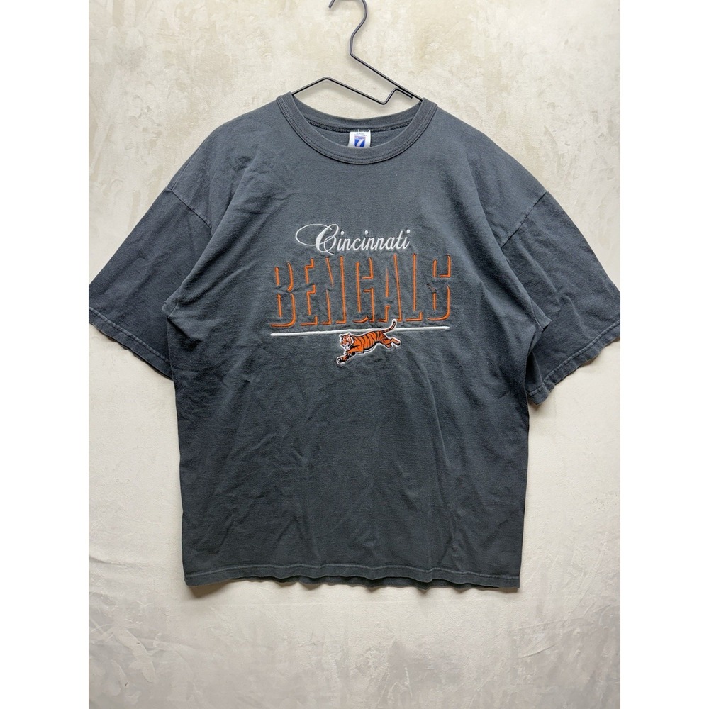Vintage Cincinnati Bengals Shirt Men's XL Logo 7 Graphic Football NFL USA Made